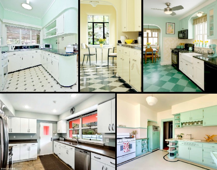 30's Style Remodeled Kitchens